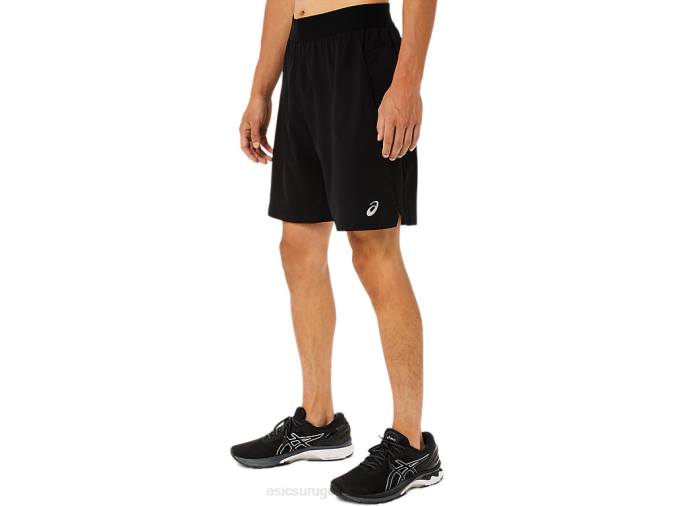 Asics pantalón corto mezclador 9 pulgadas hombre negro rendimiento - Image 3