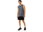 Asics pantalón corto mezclador 9 pulgadas hombre negro rendimiento - Image 4