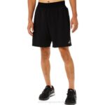 Asics pantalón corto mezclador 9 pulgadas hombre negro rendimiento