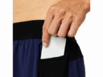 Asics pantalón corto mezclador 9 pulgadas rendimiento negro para hombre - Image 3
