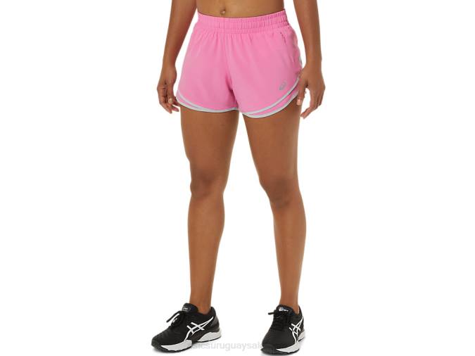 Asics pantalón corto mujer pr lyte 25 pulgadas dragón gris - Image 1