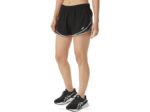 Asics pantalón corto mujer pr lyte 25 pulgadas negro hoja de roca rendimiento - Image 3