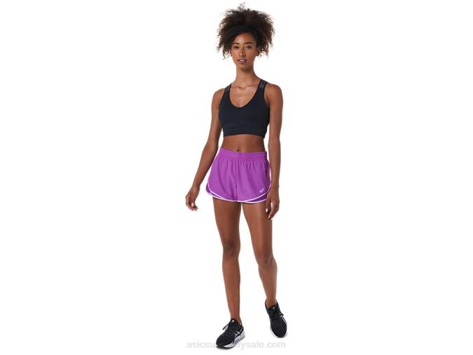 Asics pantalón corto mujer pr lyte 25 pulgadas orquídea estilo y confort - Image 4