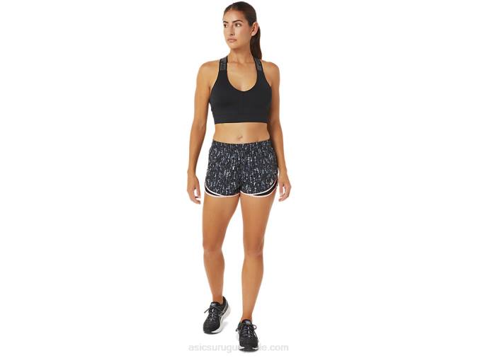 Asics Pantalón Corto Mujer Rendimiento Negro 25 Pulgadas - Image 4