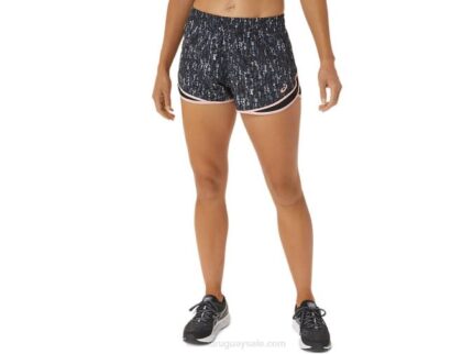 Asics Pantalón Corto Mujer Rendimiento Negro 25 Pulgadas