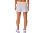 Asics pantalón corto mujer violeta oscuro naranja pop estilo deportivo - Image 2