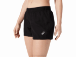 Asics pantalón corto plateado de 4 pulgadas mujer rendimiento negro - Image 3