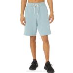 Asics pantalón corto polar hombre acero ligero cómodo y versátil
