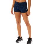 Asics pantalón corto tren 2in mujer sombra nocturna lago estilo y confort
