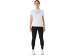 Asics pantalón de entrenamiento elástico básico mujer negro rendimiento - Image 6