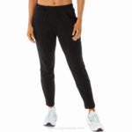 Asics Pantalón de Mujer Rendimiento Punto Cepillado Negro