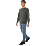 Asics pantalón hombre tinte espacial azul acero moderno y cómodo