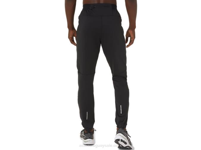 Asics pantalón ligero rendimiento negro para hombre confort y estilo - Image 2