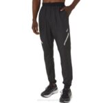 Asics pantalón ligero rendimiento negro para hombre confort y estilo