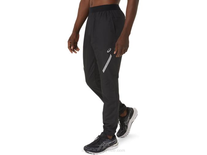 Asics pantalón ligero rendimiento negro para hombre confort y estilo - Image 3