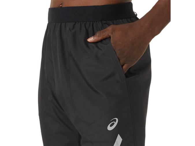 Asics pantalón ligero rendimiento negro para hombre confort y estilo - Image 4