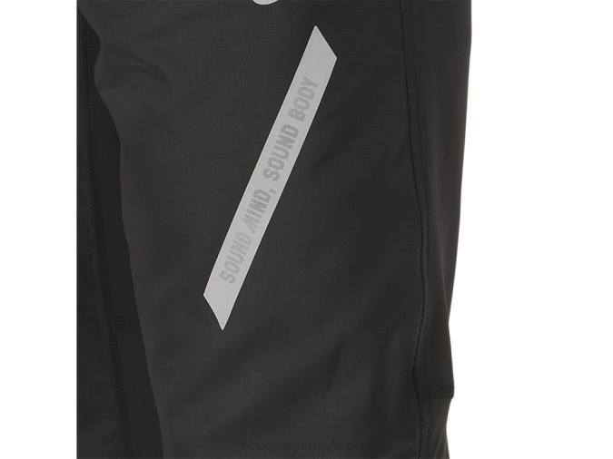 Asics pantalón ligero rendimiento negro para hombre confort y estilo - Image 5
