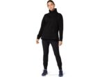 Asics pantalón tapered stretch mujer rendimiento negro estilo y comodidad - Image 3