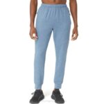Asics pantalón técnico hombre 2.0 azul acero diseño moderno