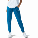 Asics pantalón tenis mujer verde azulado brillante estilo y confort