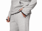 Asics pantalón térmico hombre gris piamonte estilo y confort - Image 3