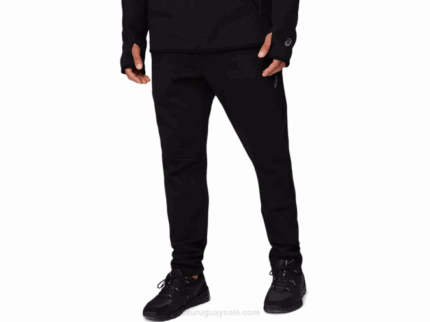 Asics pantalón térmico hombre rendimiento negro ultra cómodo