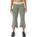 Asics Pantalones Acampanados Reutilizados Verde Liquen Abedul Eco Chic