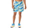 Asics Pantalones Cortos 5 Pulgadas Hombre Verde Peligro Listos para Usar