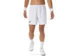 Asics pantalones cortos 7 pulgadas blanco brillante para hombres