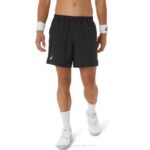 Asics pantalones cortos 7 pulgadas rendimiento negro para hombres