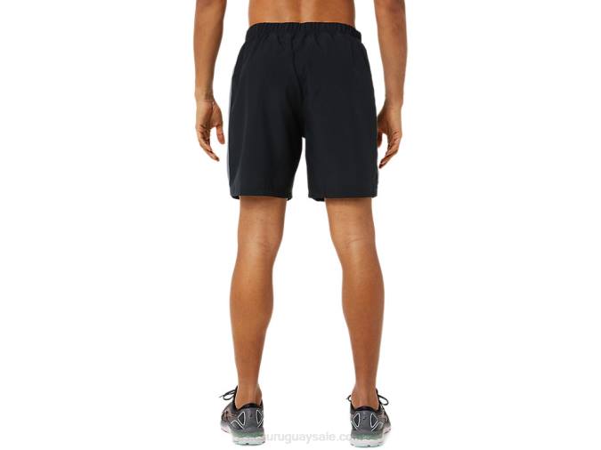 Asics pantalones cortos 7in hombre rendimiento negro estilo y comodidad - Image 2