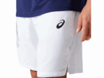 Asics pantalones cortos 9 pulgadas hombres blanco brillante rendimiento - Image 2
