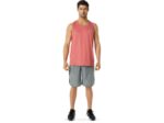 Asics pantalones cortos 9 pulgadas jaspeado gris oscuro negro listos para usar - Image 4