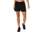 Asics pantalones cortos de 3 pulgadas mujer negro azul claro rendimiento
