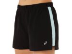 Asics pantalones cortos de 3 pulgadas mujer negro azul claro rendimiento - Image 4