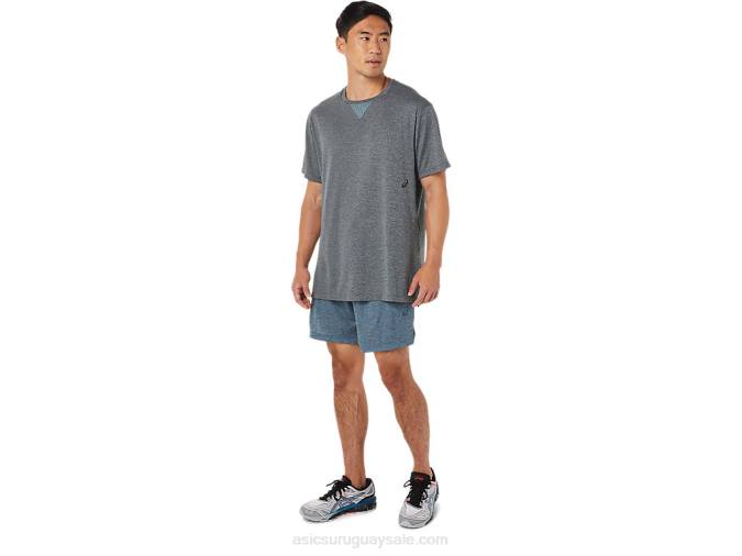 Asics pantalones cortos de 7 pulgadas para hombre brezo de yeso cómodos y ligeros - Image 4