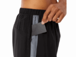 Asics pantalones cortos de 7 pulgadas rendimiento negro para hombre - Image 5