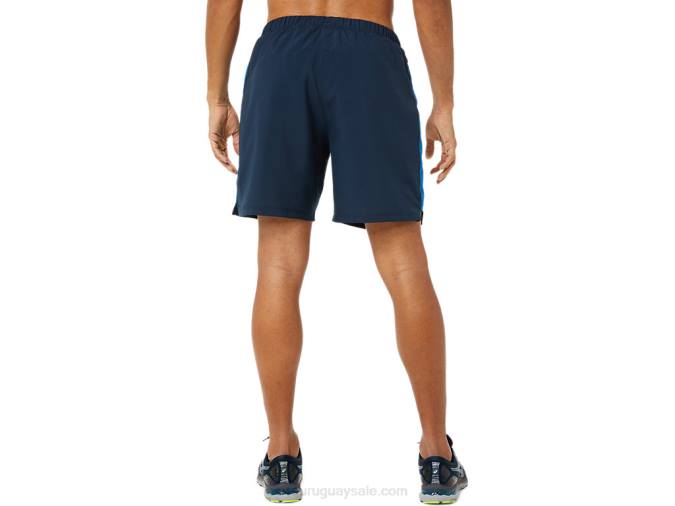 Asics pantalones cortos de 7in para hombre azul francés lago estilo y comodidad - Image 2