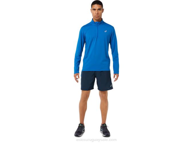 Asics pantalones cortos de 7in para hombre azul francés lago estilo y comodidad - Image 3