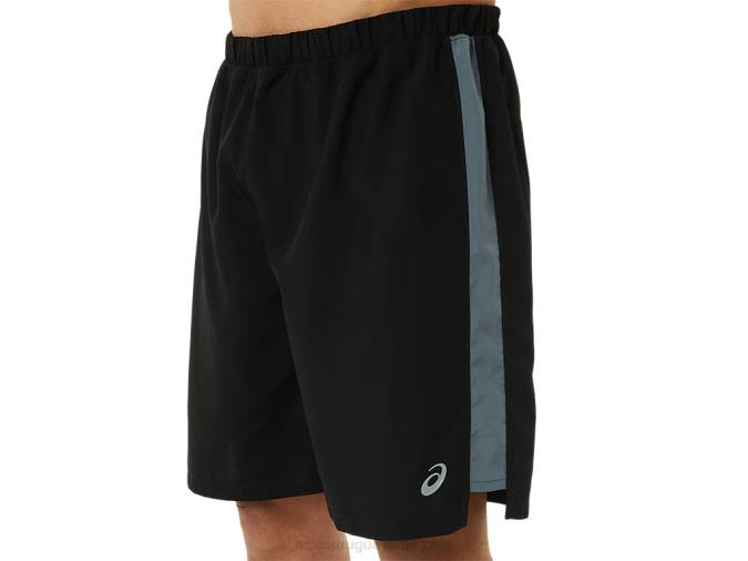 Asics pantalones cortos de 9 pulgadas rendimiento negro para hombres - Image 4