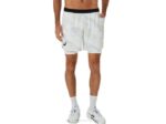 Asics pantalones cortos de hombre 7 pulgadas blanco brillante deportivas