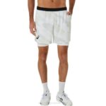 Asics pantalones cortos de hombre 7 pulgadas blanco brillante deportivas