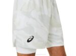 Asics pantalones cortos de hombre 7 pulgadas blanco brillante deportivas - Image 4