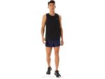 Asics pantalones cortos de hombre divididos azul deportivos - Image 4