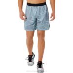 Asics pantalones cortos de hombre estampado completo yeso verano