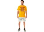 Asics pantalones cortos de hombre estampado gris humo y gris pizarra - Image 4