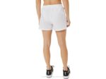 Asics pantalones cortos de mujer 3 pulgadas blanco brillante estilo deportivo - Image 2