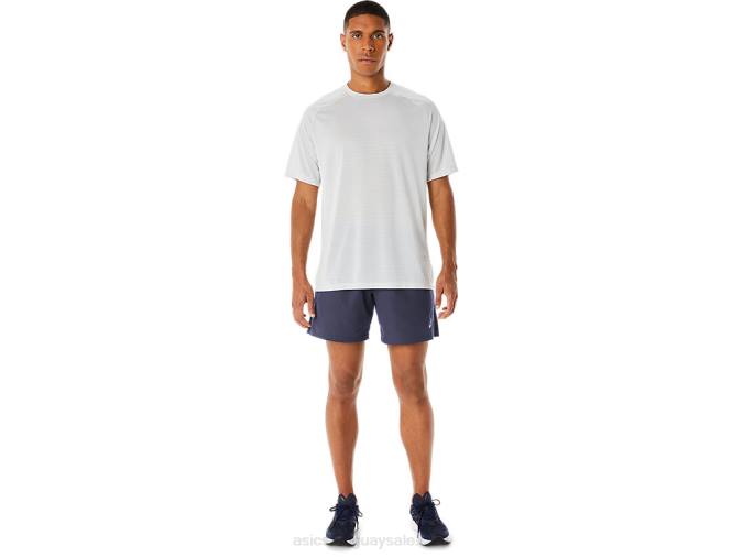 Asics pantalones cortos híbridos 7 pulgadas hombre niebla índigo confort y estilo - Image 4