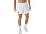 Asics pantalones cortos hombre 7 brillante blanco estilo deportivo