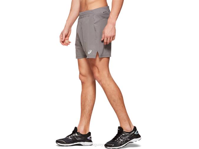 Asics pantalones cortos hombre carbón 5 pulgadas cómodos y ligeros - Image 3